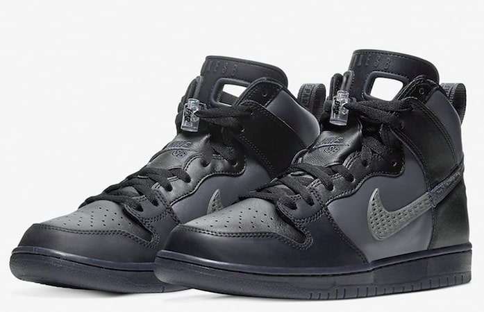 FPAR x Nike SB Dunk High Black - Cliquez sur l'image pour la fermer