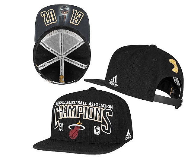 Casquette Miami Heat Champions 2013 - Cliquez sur l'image pour la fermer