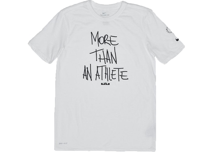 LeBron James 'More Than An Athlete' T-Shirt - White - Cliquez sur l'image pour la fermer