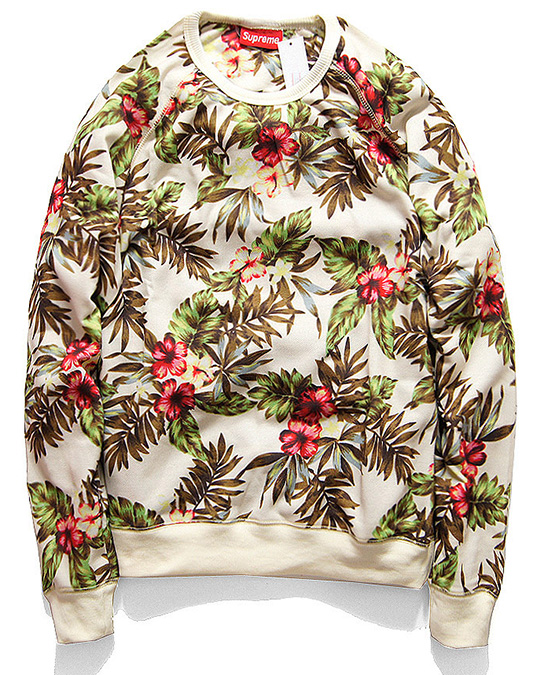 Sweatshirt Supreme - Floral L - Cliquez sur l'image pour la fermer