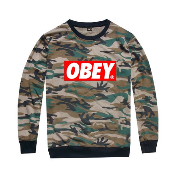 Sweatshirt Obey Camo [R. 1] - Cliquez sur l'image pour la fermer