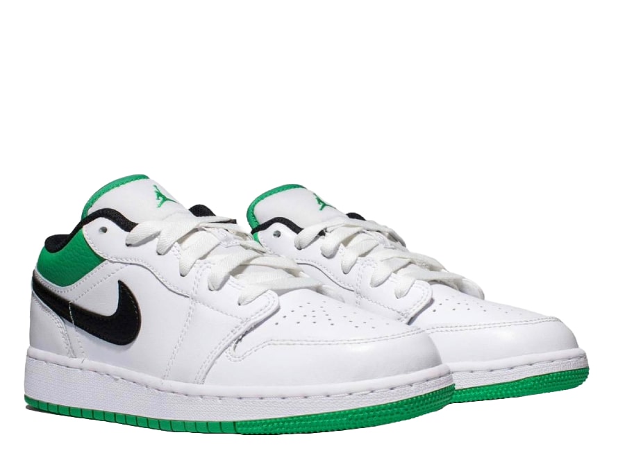 Air Jordan 1 Low 'White Lucky Green' (GS) - Cliquez sur l'image pour la fermer