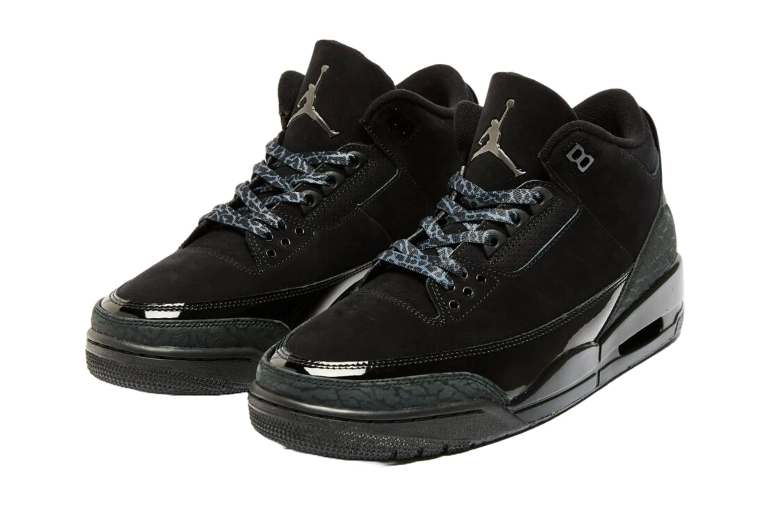 Air Jordan 3 'Black Cat' - Cliquez sur l'image pour la fermer