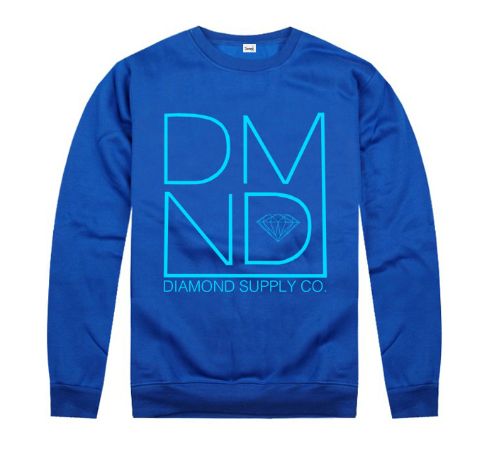 Sweatshirt Diamond Supply Co - Blue - Cliquez sur l'image pour la fermer