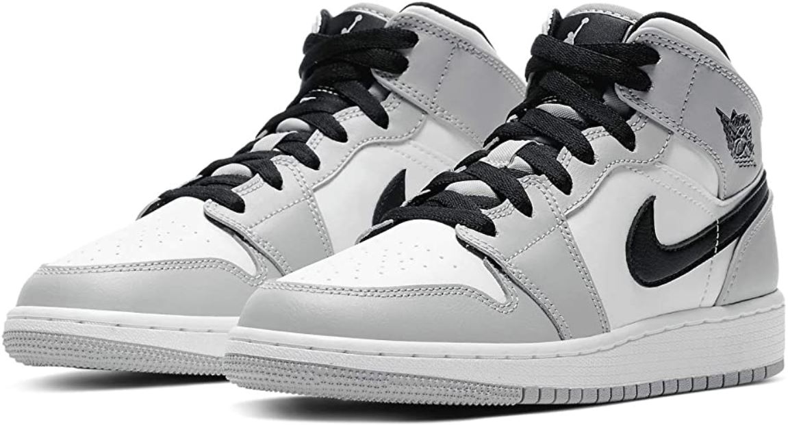Air Jordan 1 Mid 'Light Smoke Grey' - Cliquez sur l'image pour la fermer