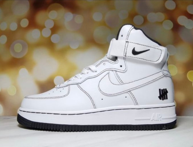 Undefeated x Air Force 1 Mid 'White Black' - Cliquez sur l'image pour la fermer