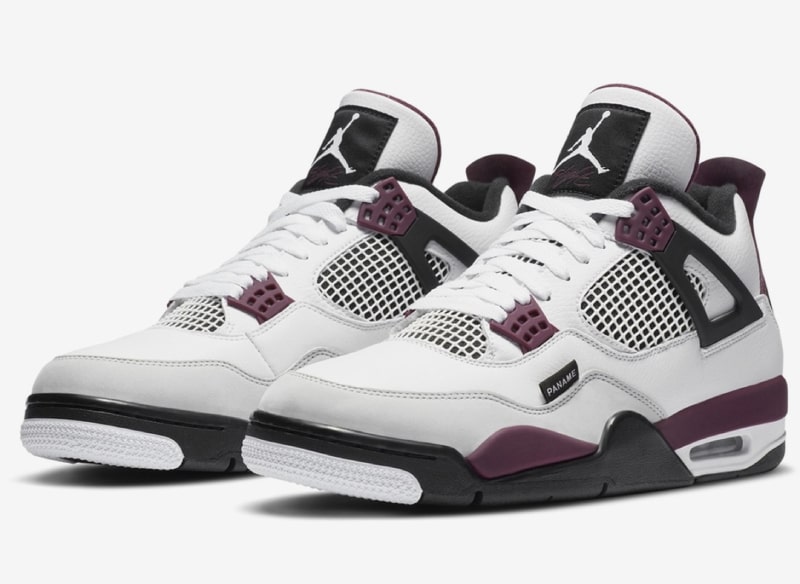 PSG x Jordan 4 White/Bordeaux - Cliquez sur l'image pour la fermer