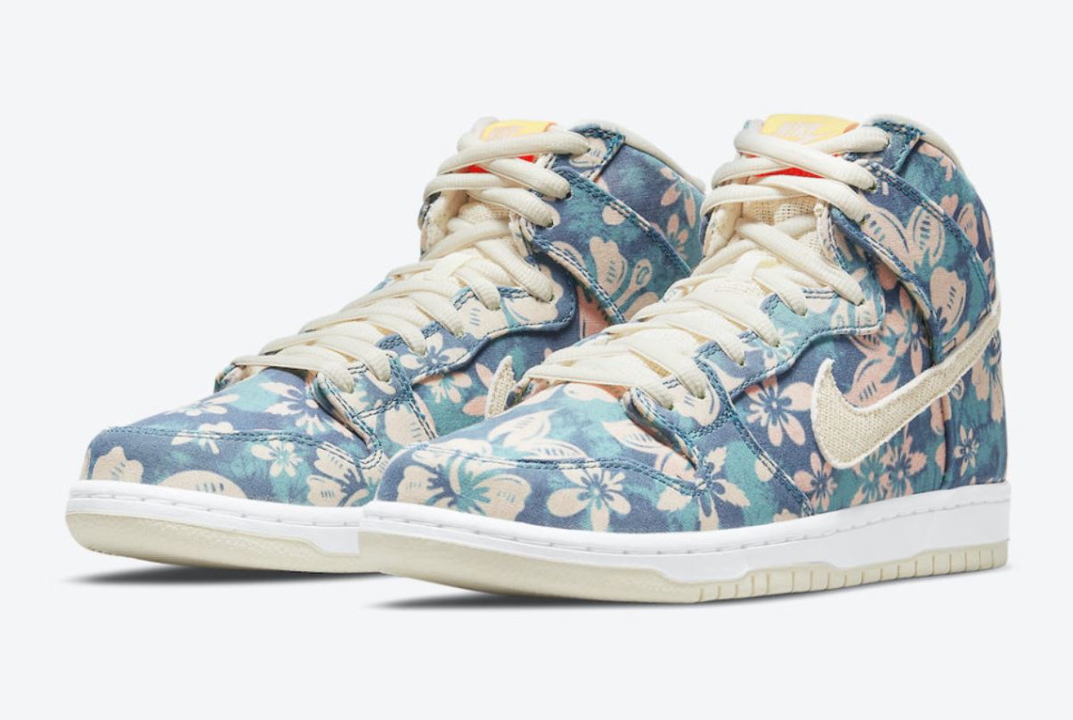 Nike SB Dunk High Hawaii - Cliquez sur l'image pour la fermer