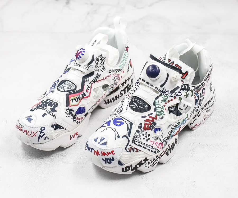 VETEMENTS X REEBOK INSTAPUMP FURY 'GRAFFITI' - Cliquez sur l'image pour la fermer
