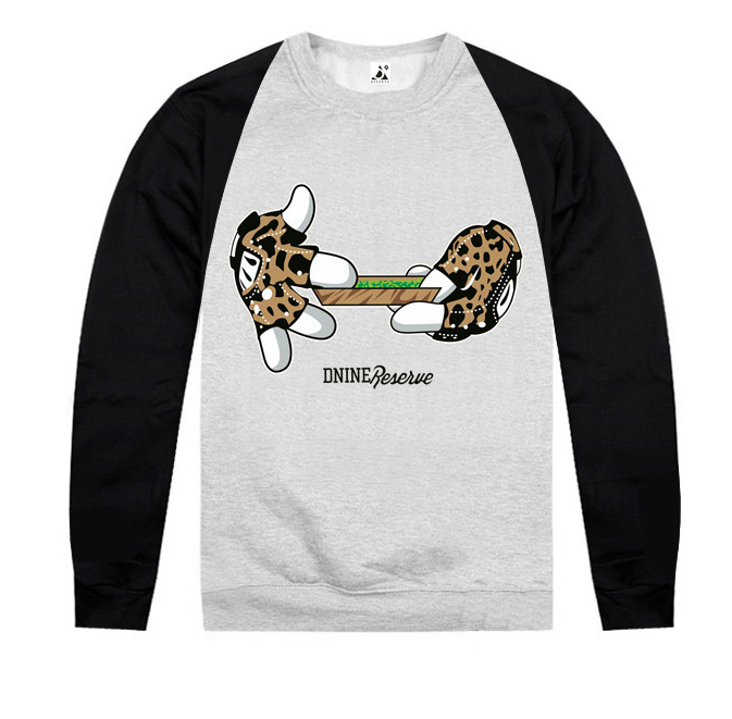 Sweatshirt D9 Reserve - Grey/Black - Cliquez sur l'image pour la fermer