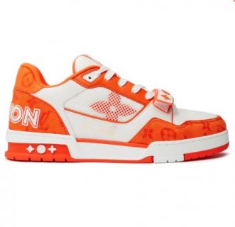 LV Monogram Orange Denim by Virgil