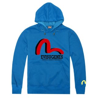 Evisu Blue Hoodie