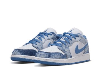 Air Jordan 1 Low 'Washed Denim'