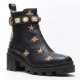 Gucci Ankle Boot Black/Gold