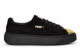 SUEDE PLATFORM GOLD [H. 1]