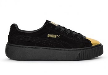 SUEDE PLATFORM GOLD [H. 1]